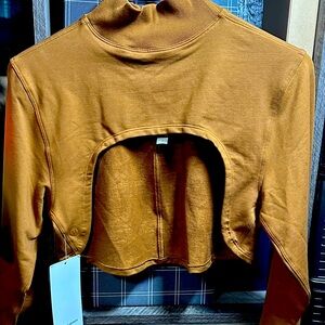 Reversible Mock Neck Sweater